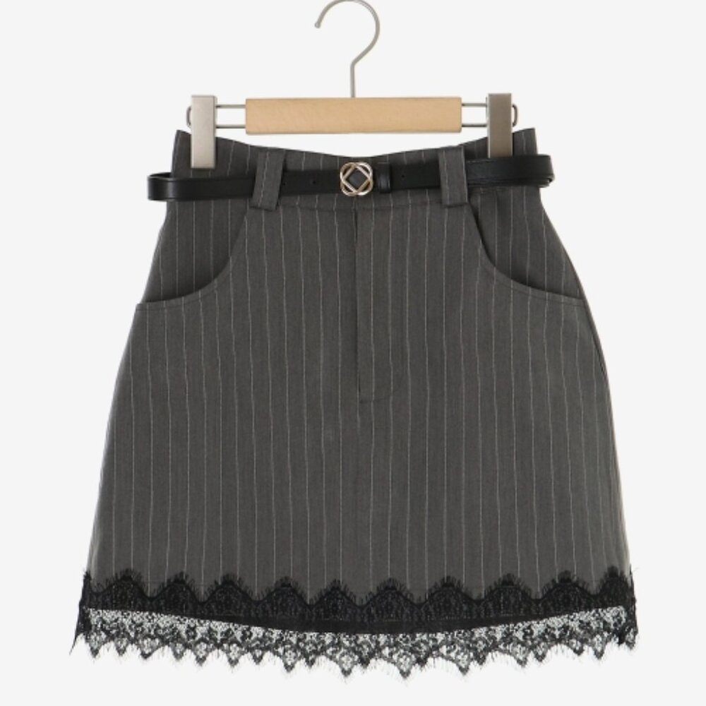 Majestic Legon A-line Skirt with Belt Size M